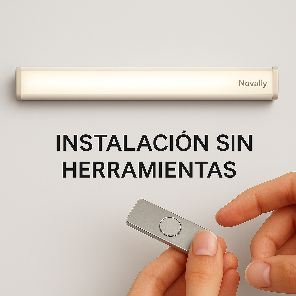 Ilumina tu hogar sin tocar interruptores - La luz que se enciende sola cuando detecta movimiento